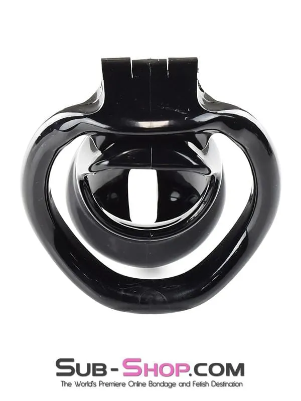 0327AE      Black Knight High Security Keyed Tumbler Locking Male Chastity with 4 Base Cock Ring Sizes - MEGA Deal