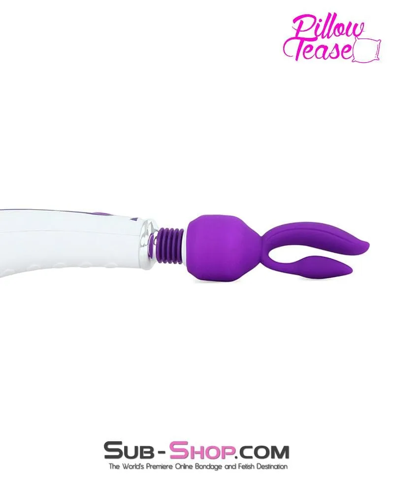 0475E      Purple Mini Wand Clit Tickler Tip Attachment - LAST CHANCE - Final Closeout!
