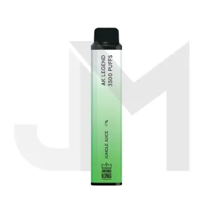 0mg Aroma King Legend Disposable Vape Device 3500 Puffs