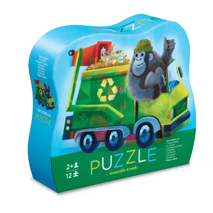 12-Pc Mini Puzzle-Go Gorilla