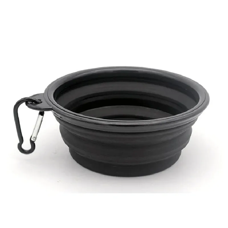 2 In 1 Pet Food Water Container with Carabiner