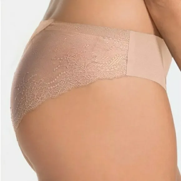 (2) SPANX Undie-Tectable Lace Bikini  ,Size M/M