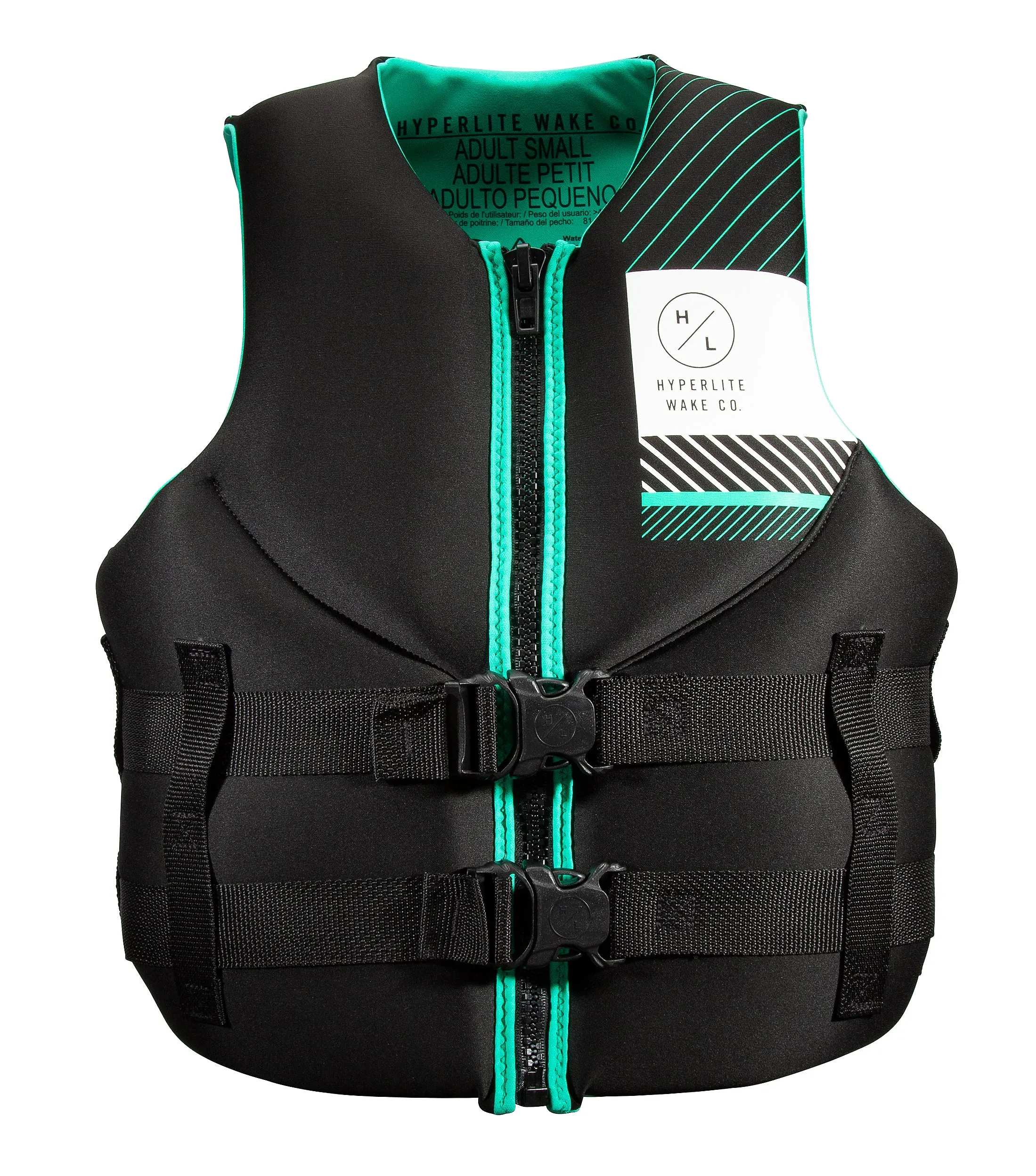2022 Hyperlite Ladies Indy HRM NEO Vest Teal