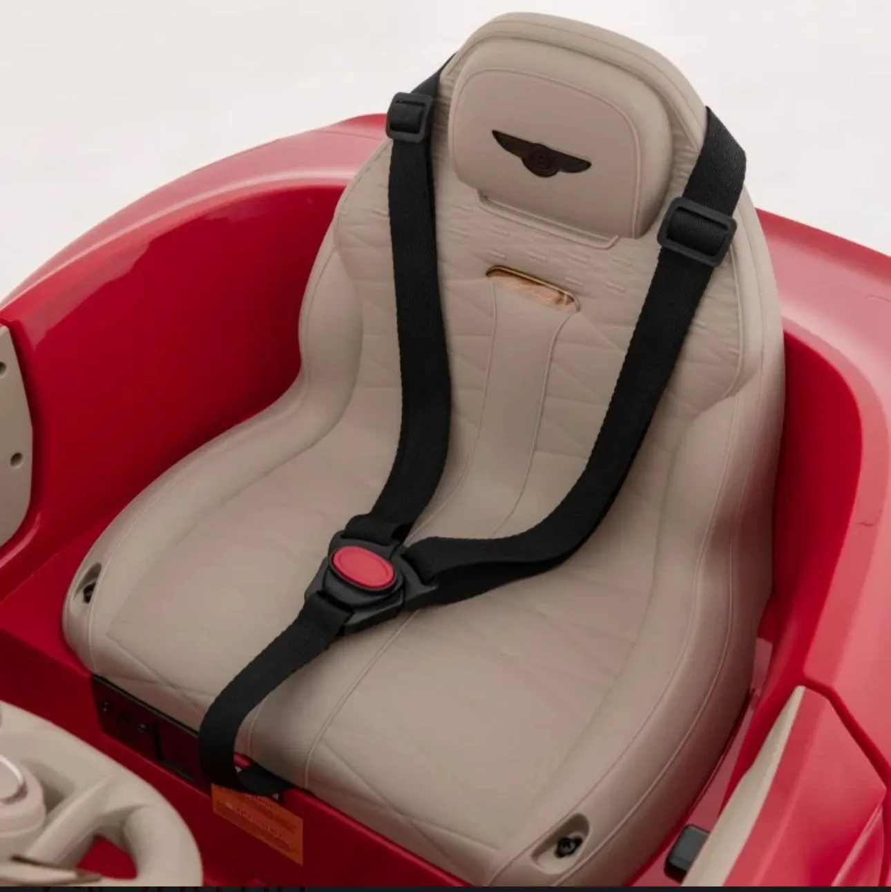 2025 Licensed 12V Bentley Bacalar Ride On Car 1 Seater Upgraded | Seatbelt | Push To Start Button | Music | Lights | Remote