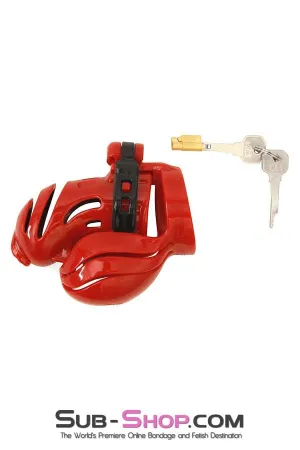 2391M      The Vortex Full Cock and Ball Enclosure High Security Pin Tumbler Cock Cage Chastity - MEGA Deal