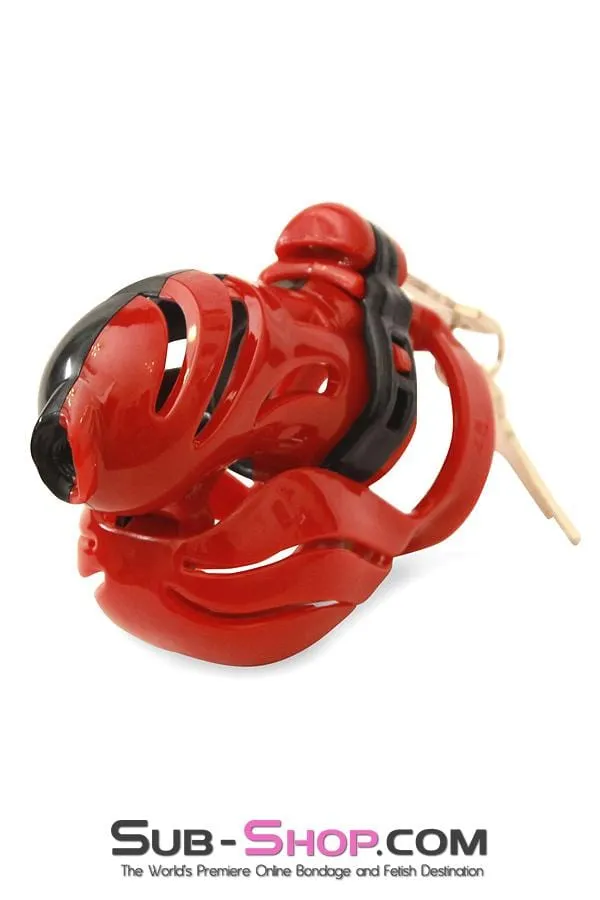 2391M      The Vortex Full Cock and Ball Enclosure High Security Pin Tumbler Cock Cage Chastity - MEGA Deal