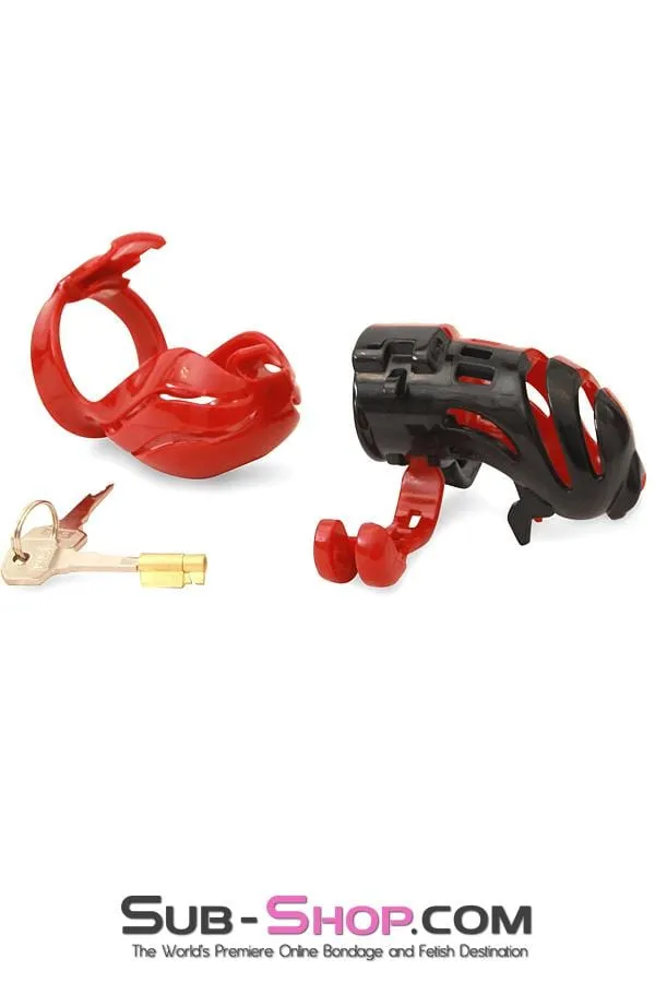 2391M      The Vortex Full Cock and Ball Enclosure High Security Pin Tumbler Cock Cage Chastity - MEGA Deal