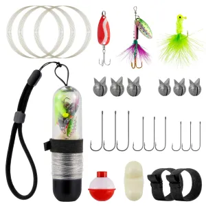 25pcs Survival Fishing Kit