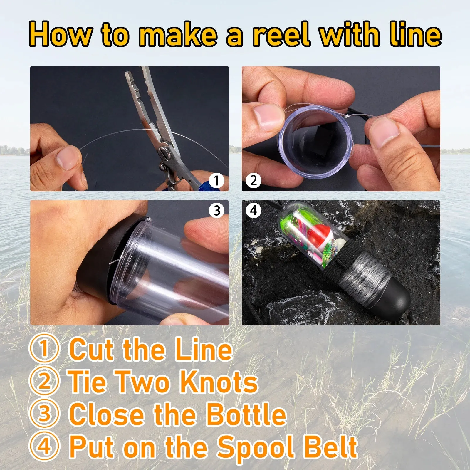 25pcs Survival Fishing Kit