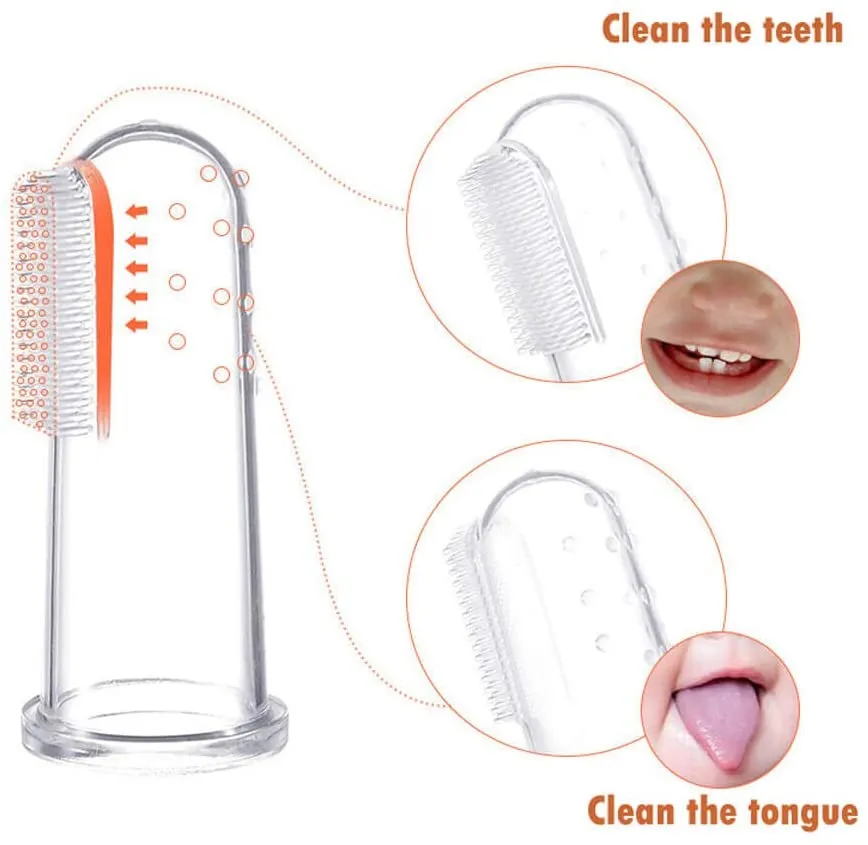 3 PCS  Super Soft Finger Brush