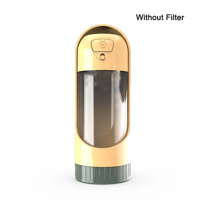 300ML Portable Pet Dog Water Drinking Bottle Dispenser