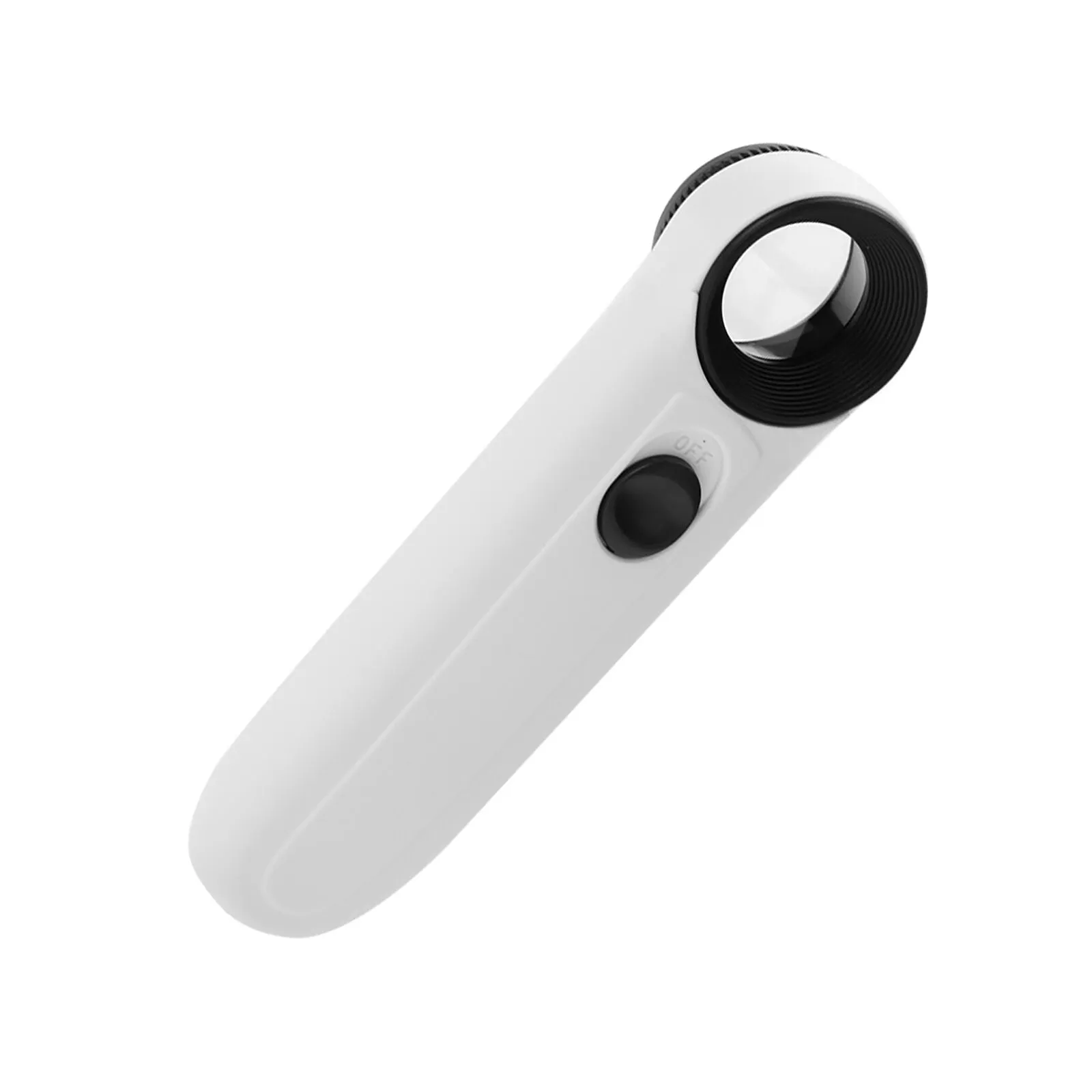 40X Handheld Magnifier with 2-LED Light (Glass lens)