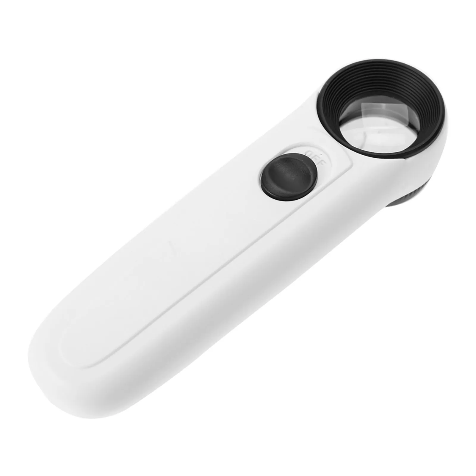 40X Handheld Magnifier with 2-LED Light (Glass lens)