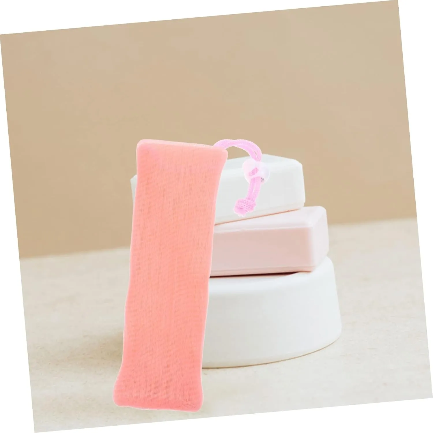4Pcs Soap Pouch Multi Layer Soft Foaming Nets for Soap Storage Ideal for Bar Soap Cleansing and Foaming 4 Colors 1 of Each Set