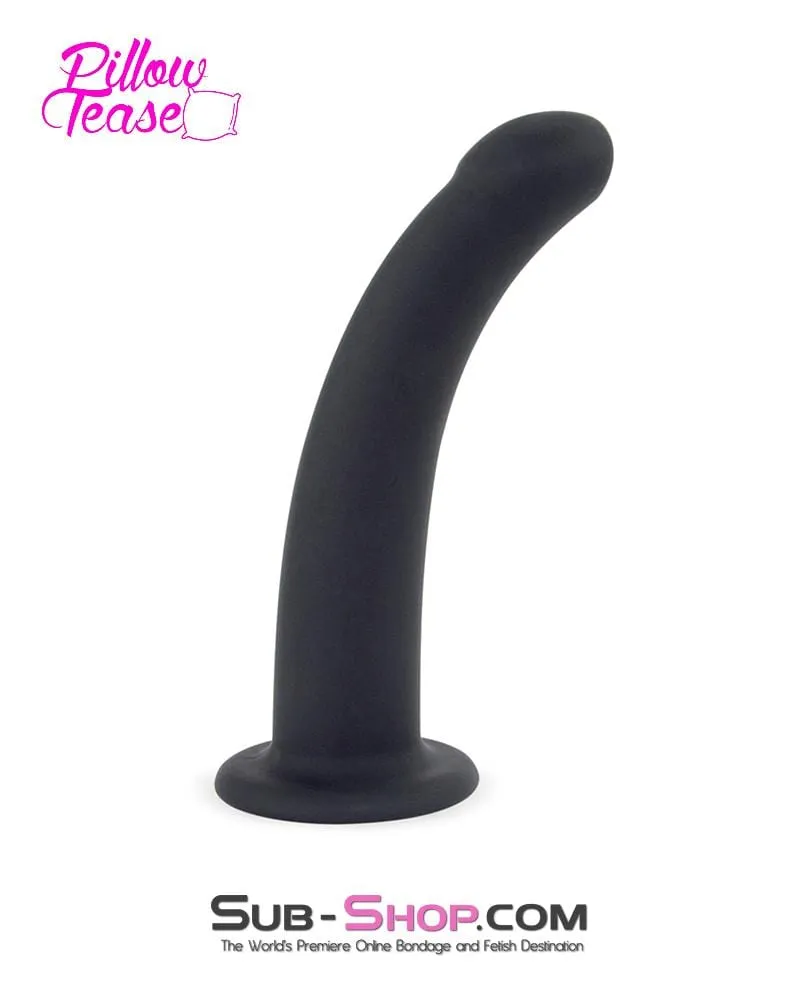 5741M      Pegging Strap On Small Silicone Dildo and Soft Harness Set