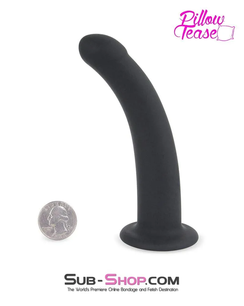 5741M      Pegging Strap On Small Silicone Dildo and Soft Harness Set