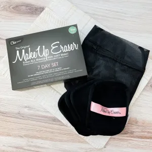 7-Day Makeup Eraser Set - Black