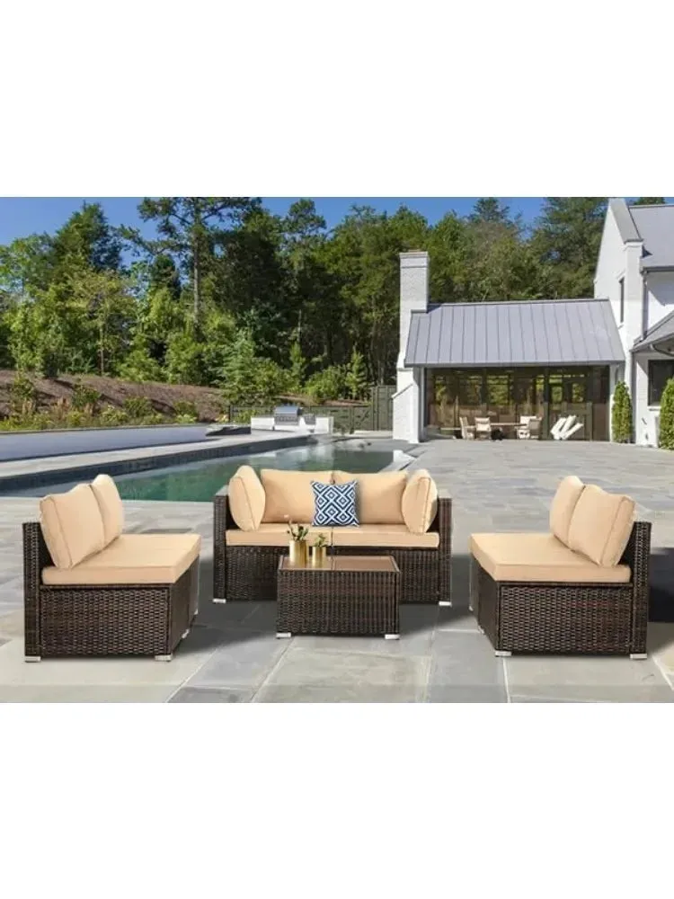 7 Pieces  Modular Patio Set