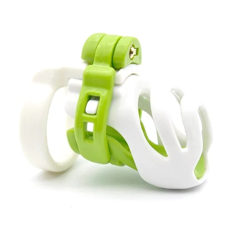 9066M      Mean Green Long Male Chastity with Prince Albert Insert - LAST CHANCE - Final Closeout!