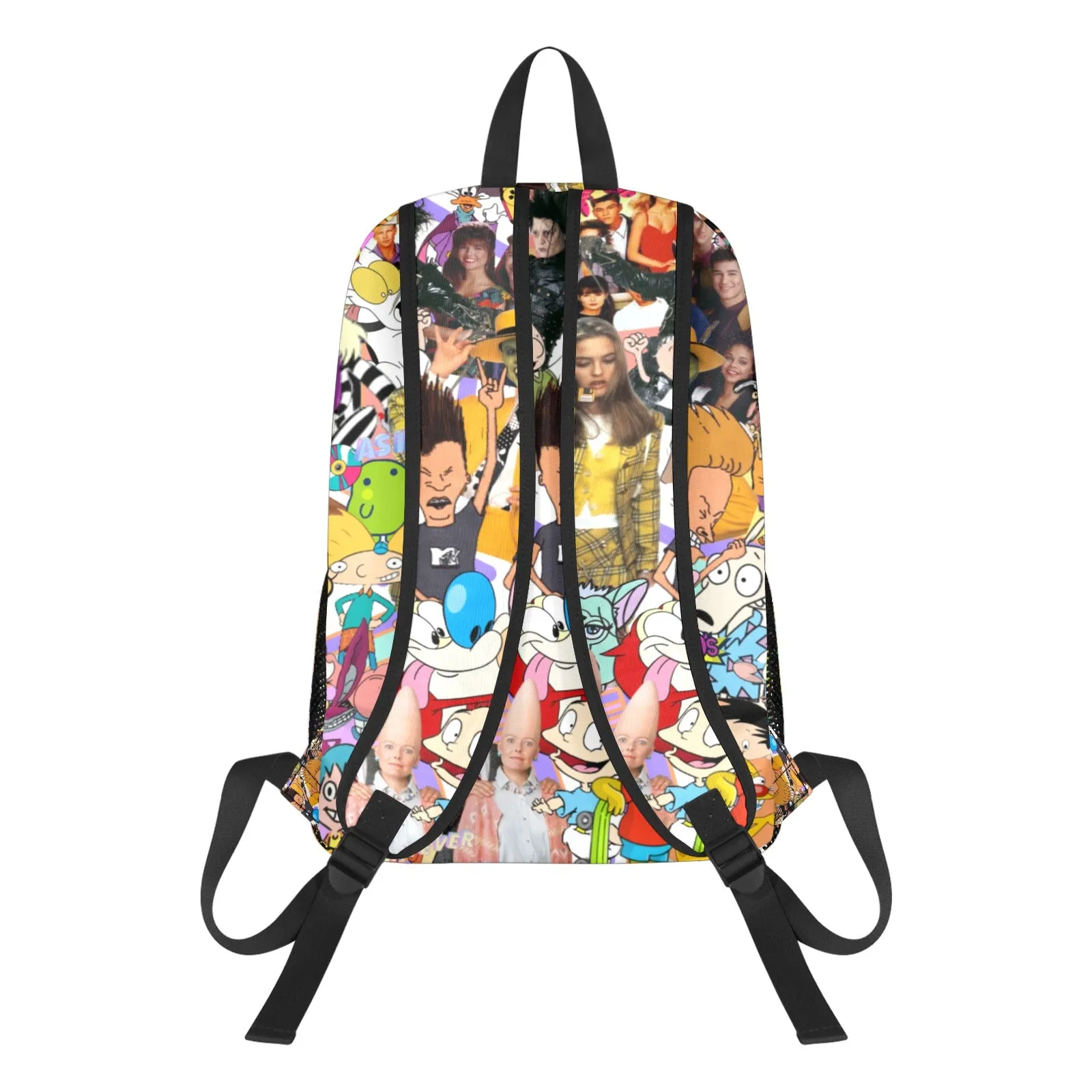 90s Icons Collage All Over Print Leisure Sports Backpack