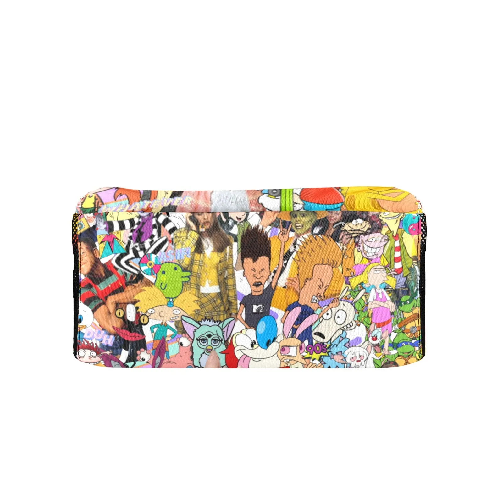 90s Icons Collage All Over Print Leisure Sports Backpack