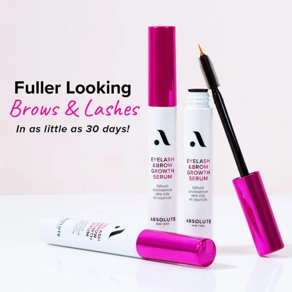 Absolute New York Eyelash & Brow Growth Serum - 0.03oz/9g - (MEBS01) - (C)