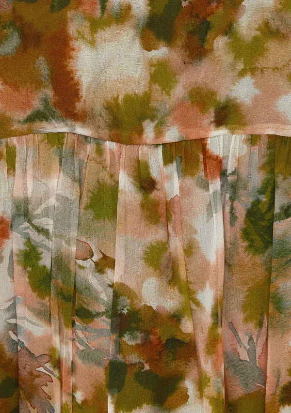 Abstract Botanica Mini Dress ~ MOS the label
