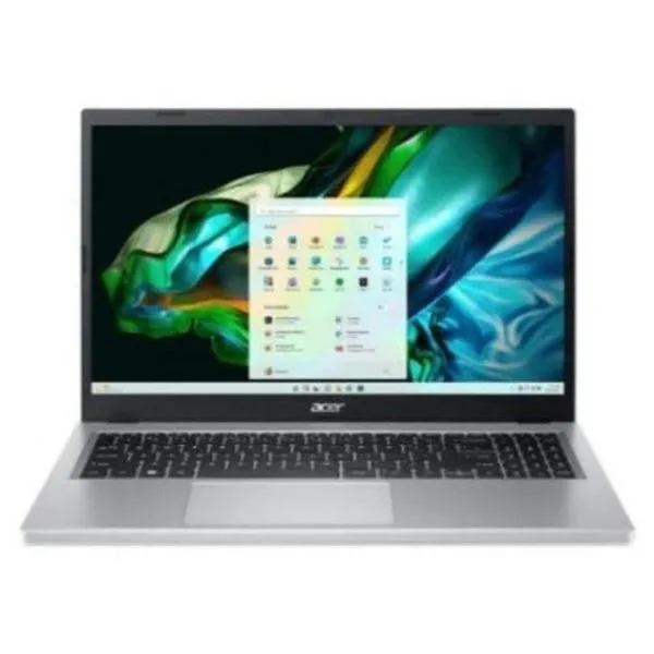 Acer Aspire 3 A315-510P-337G 15.6-inch FHD Laptop - Intel Core i3-N305 512GB SSD 8GB RAM Win 11 Home Silver NX.KDHEA.002