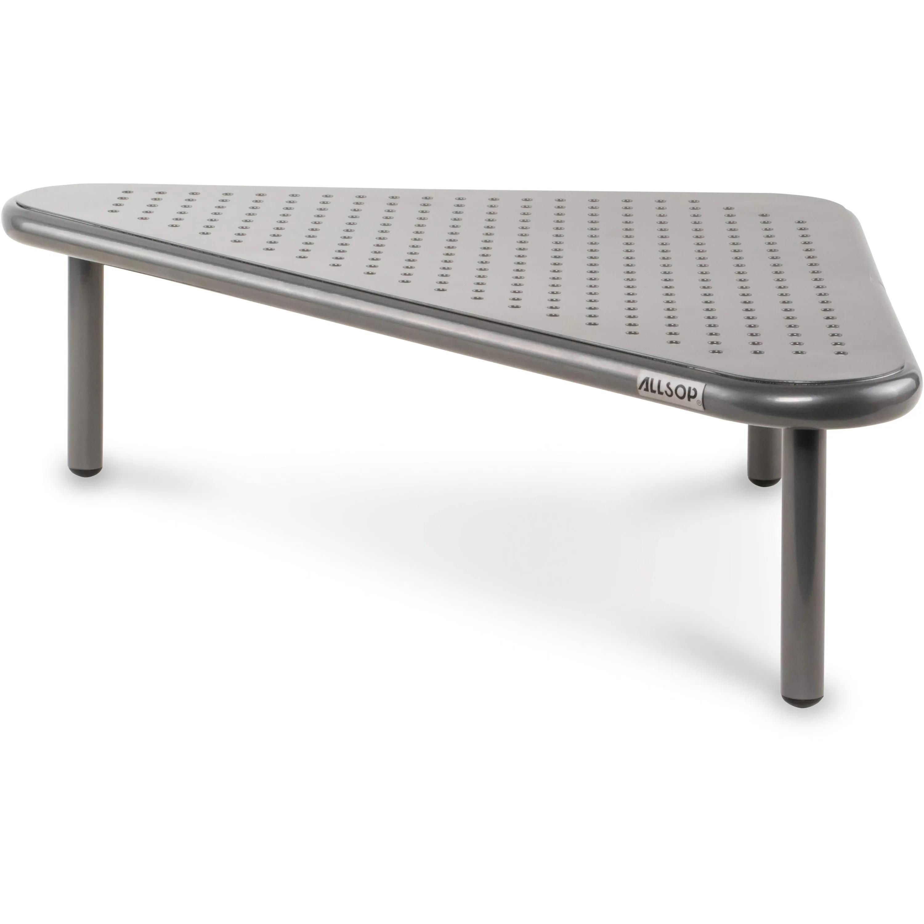 Allsop Metal Art Corner Monitor Stand, Silver (29191)