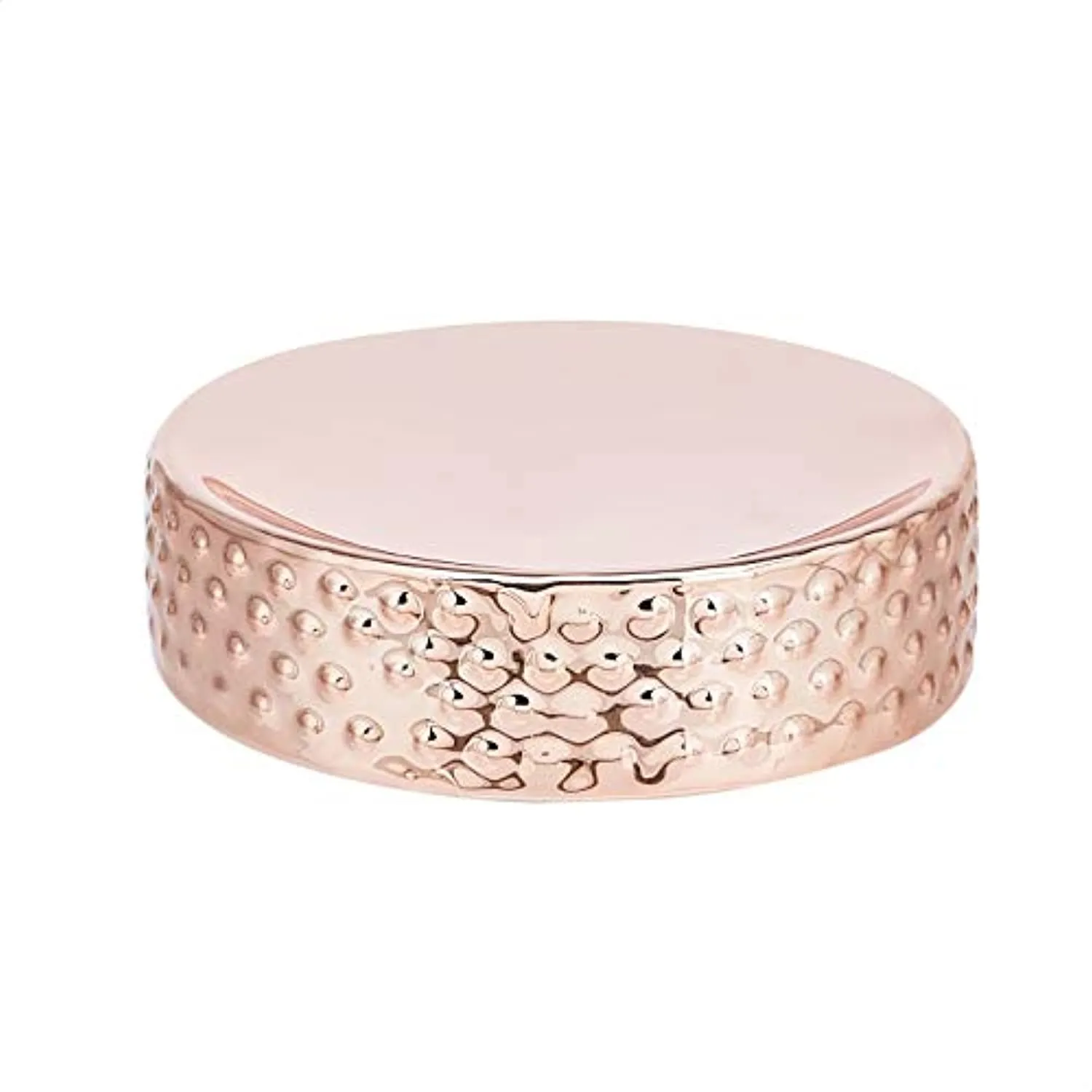 Amazon Basics 3-Piece Ceramic Bathroom Accessories Set, Gold