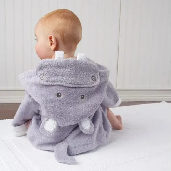 Animal Shape Baby Bathrobe