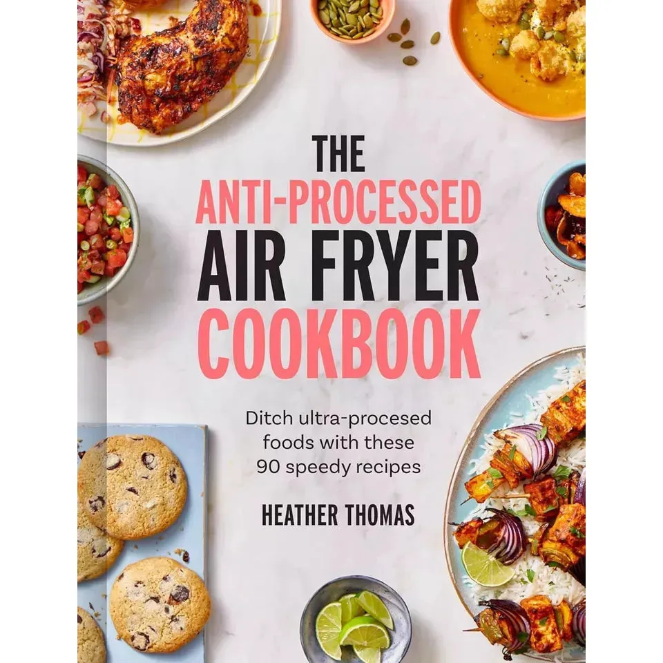 Anti-Processed Air Fryer,Slim 800 Hot Air,Healthy Air Fryer, Quick Easy 4 Books Set