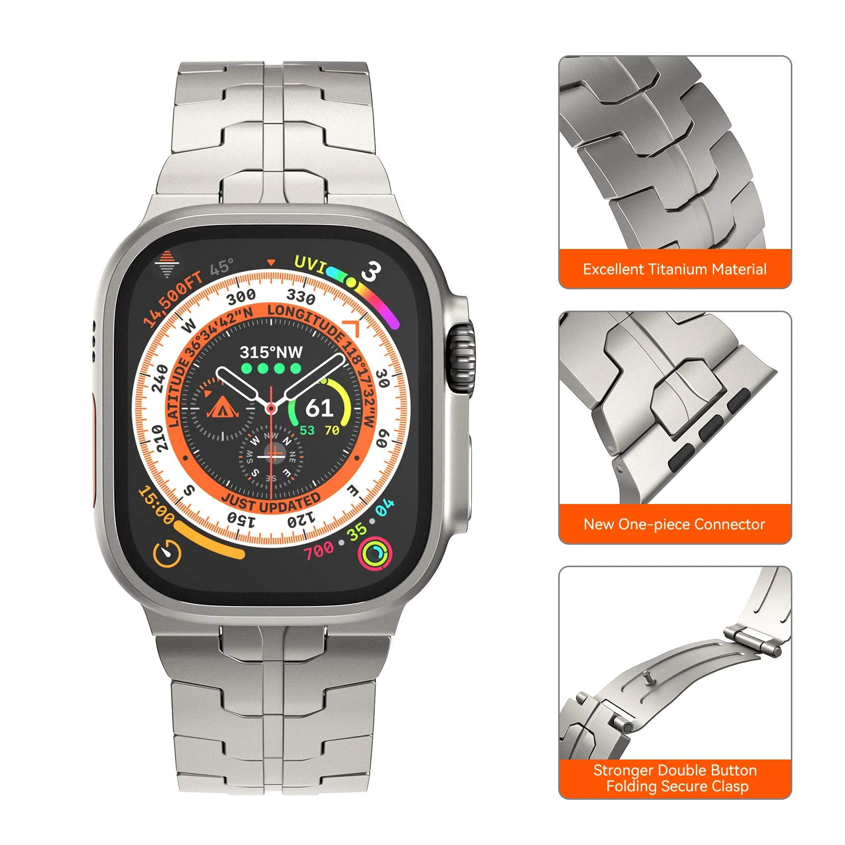 Apple Watch Titanium Band