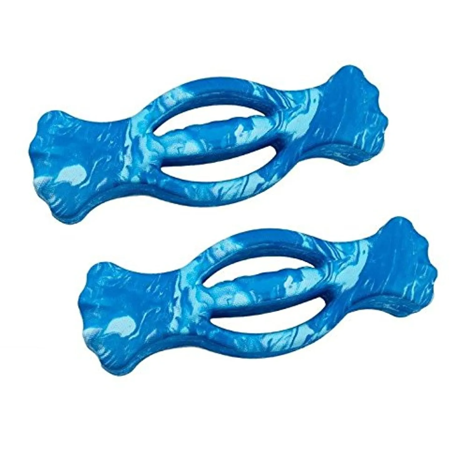 Aqua Fitness Body Sculpt Ergo Dumbbells - Exercise Equipment for Water Aerobics, Aquatic Low-Impact Workouts, and Resistance Training - Blue