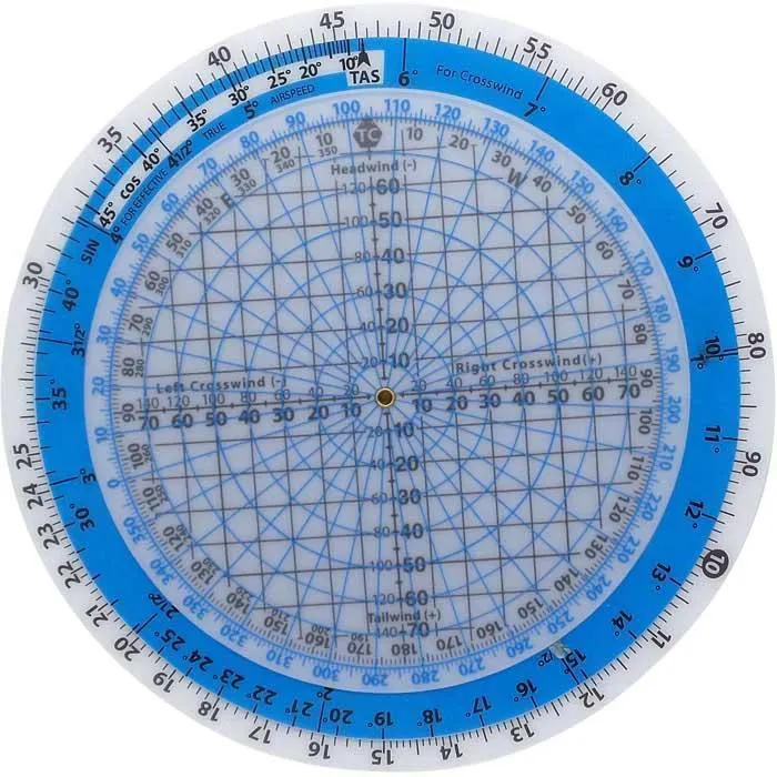 ASA E6B Circular Flight Computer – Reliable, Intuitive, and Essential