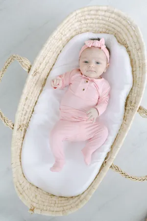Aspen Outfit, Hat and Headband Set | Pink