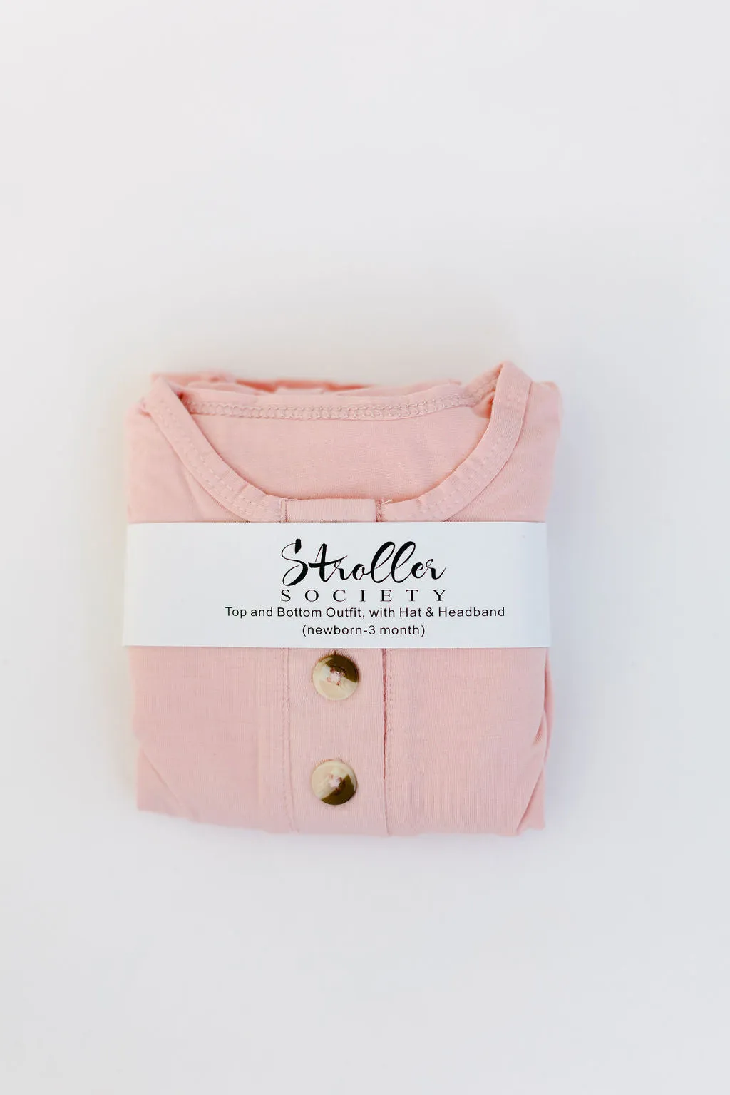 Aspen Outfit, Hat and Headband Set | Pink