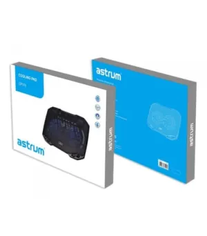 Astrum CP170 Cooling Pad 17.0" Clips Black