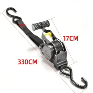 Auto tie down Ratchet Straps Retractable Belts For Motorcycles Load cargo boat