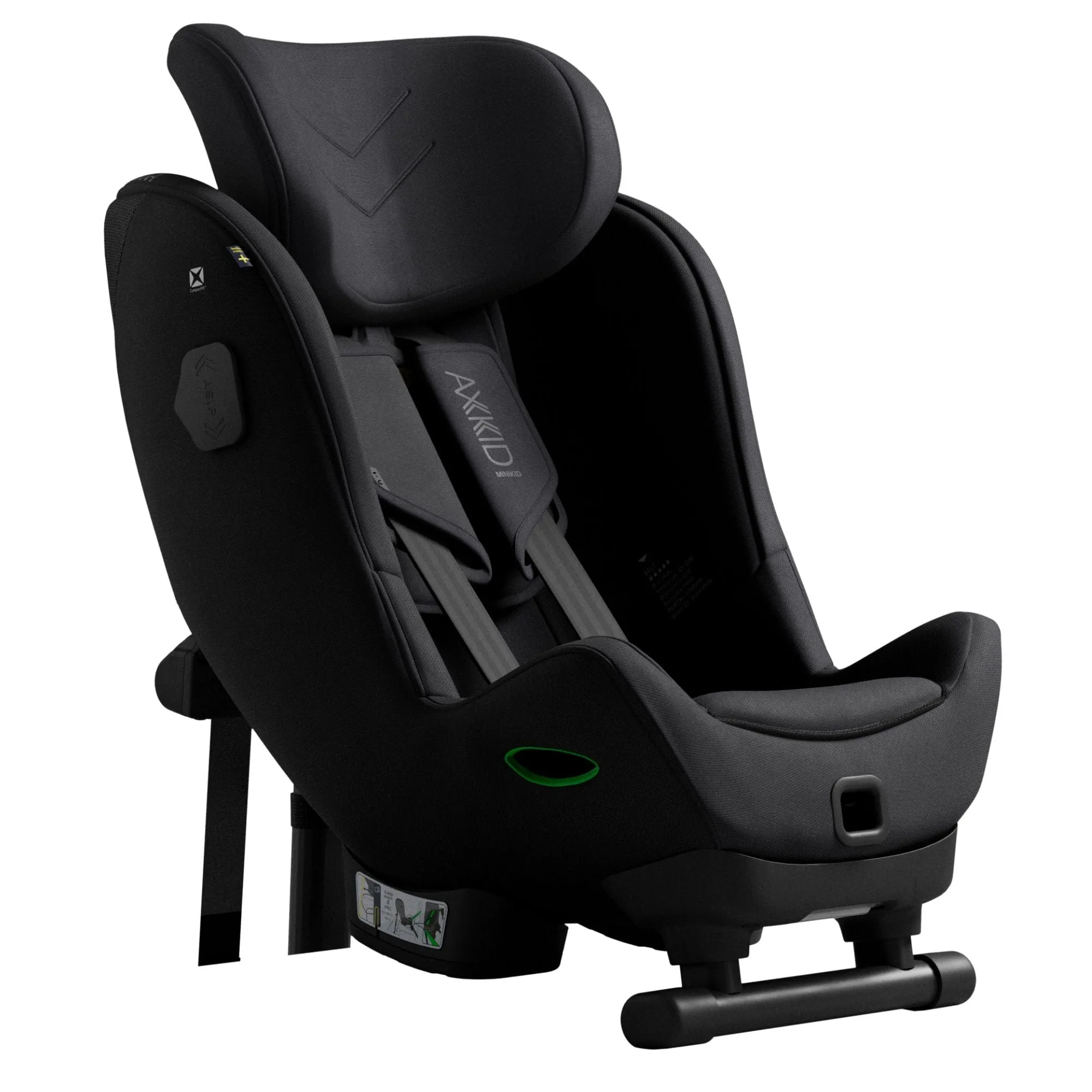 Axkid Minikid 4 Max R129 Car Seat - Coastal Storm Black