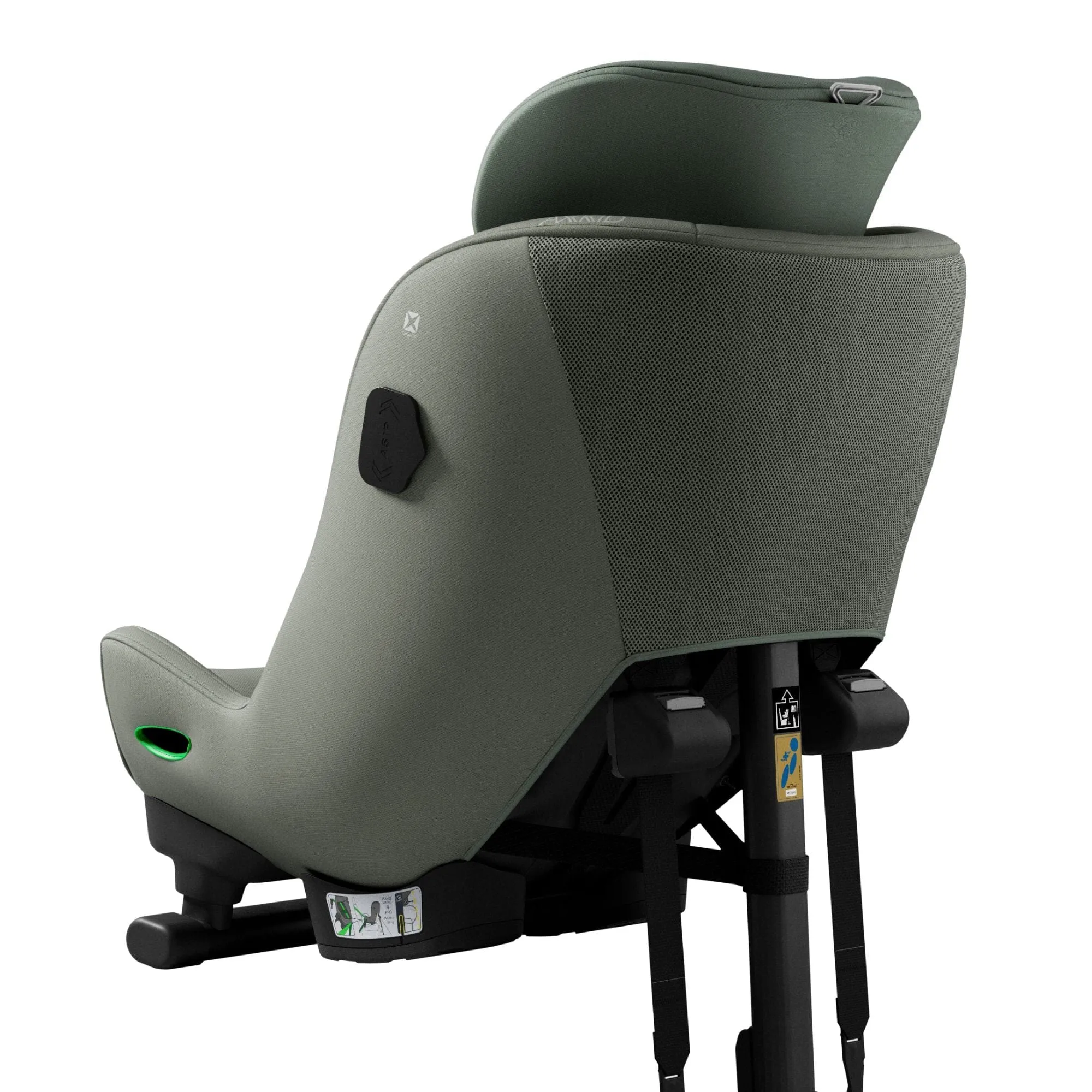 Axkid Minikid 4 Max R129 Car Seat in Nordic Bloom Green
