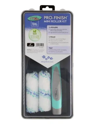 Axus 5 pcs pro-finish paint mini 4" roller kit