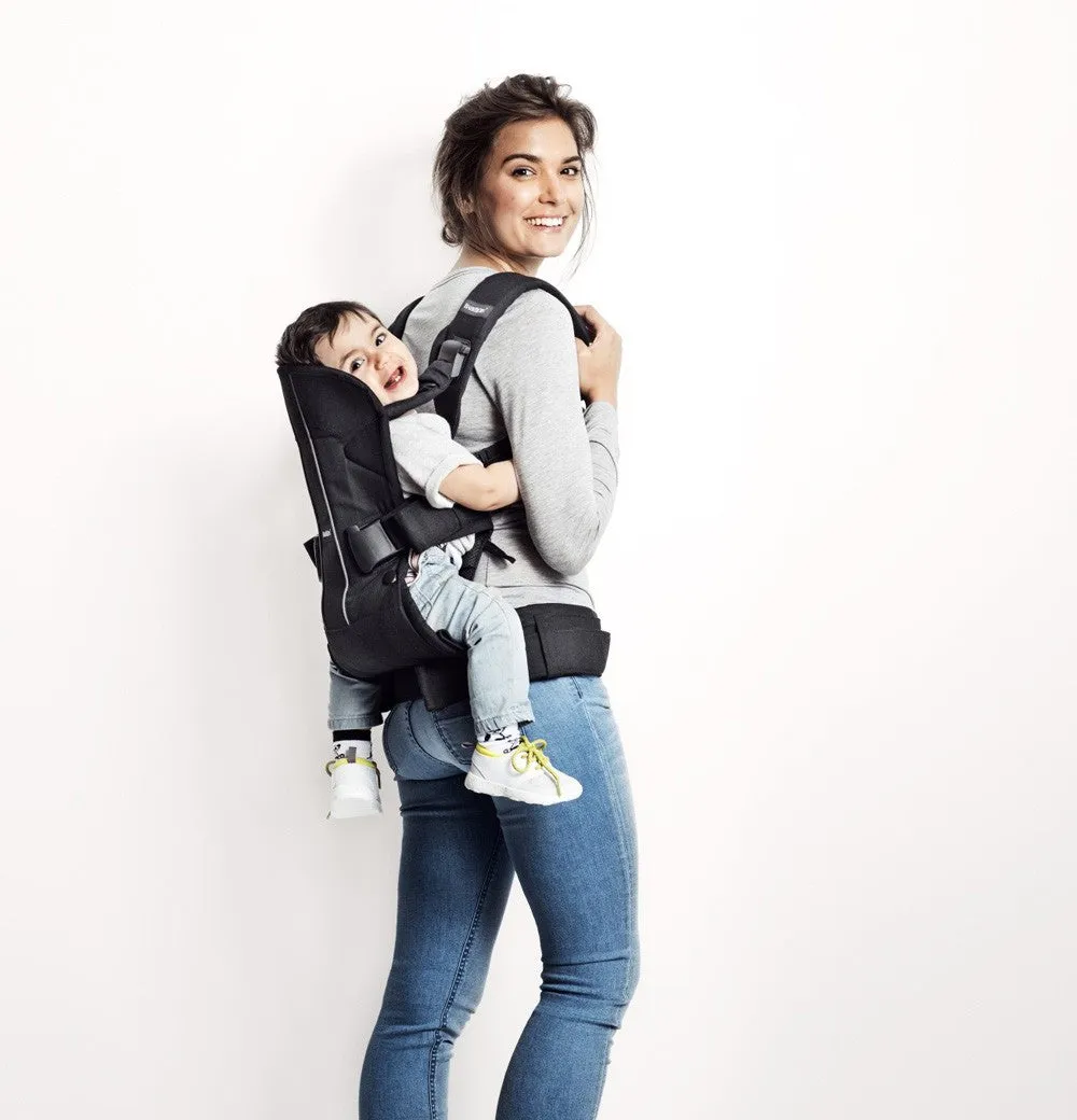 BabyBjorn Baby Carrier One - Denim Blue Cotton Mix