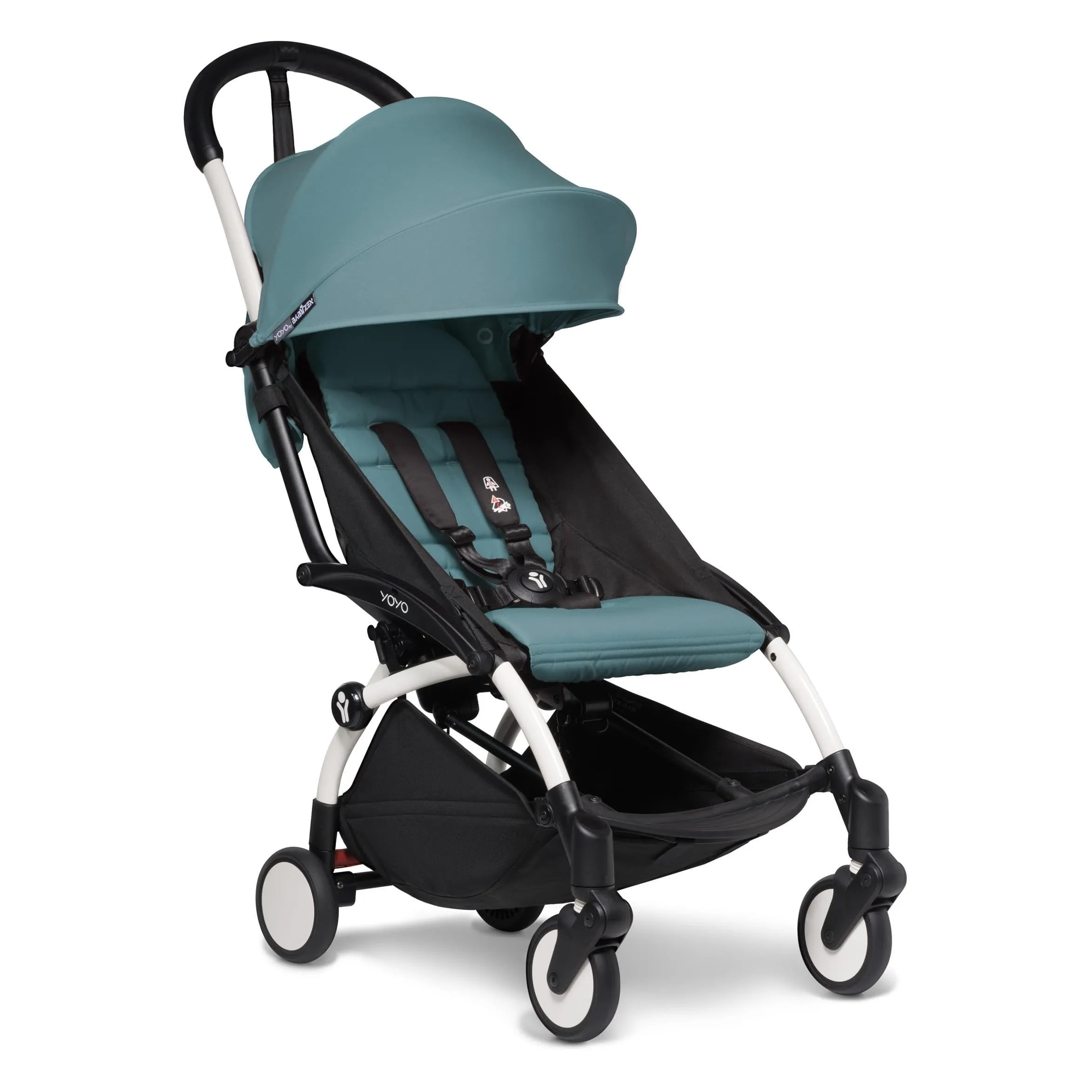 BABYZEN YOYO2 6m  Stroller White/Aqua