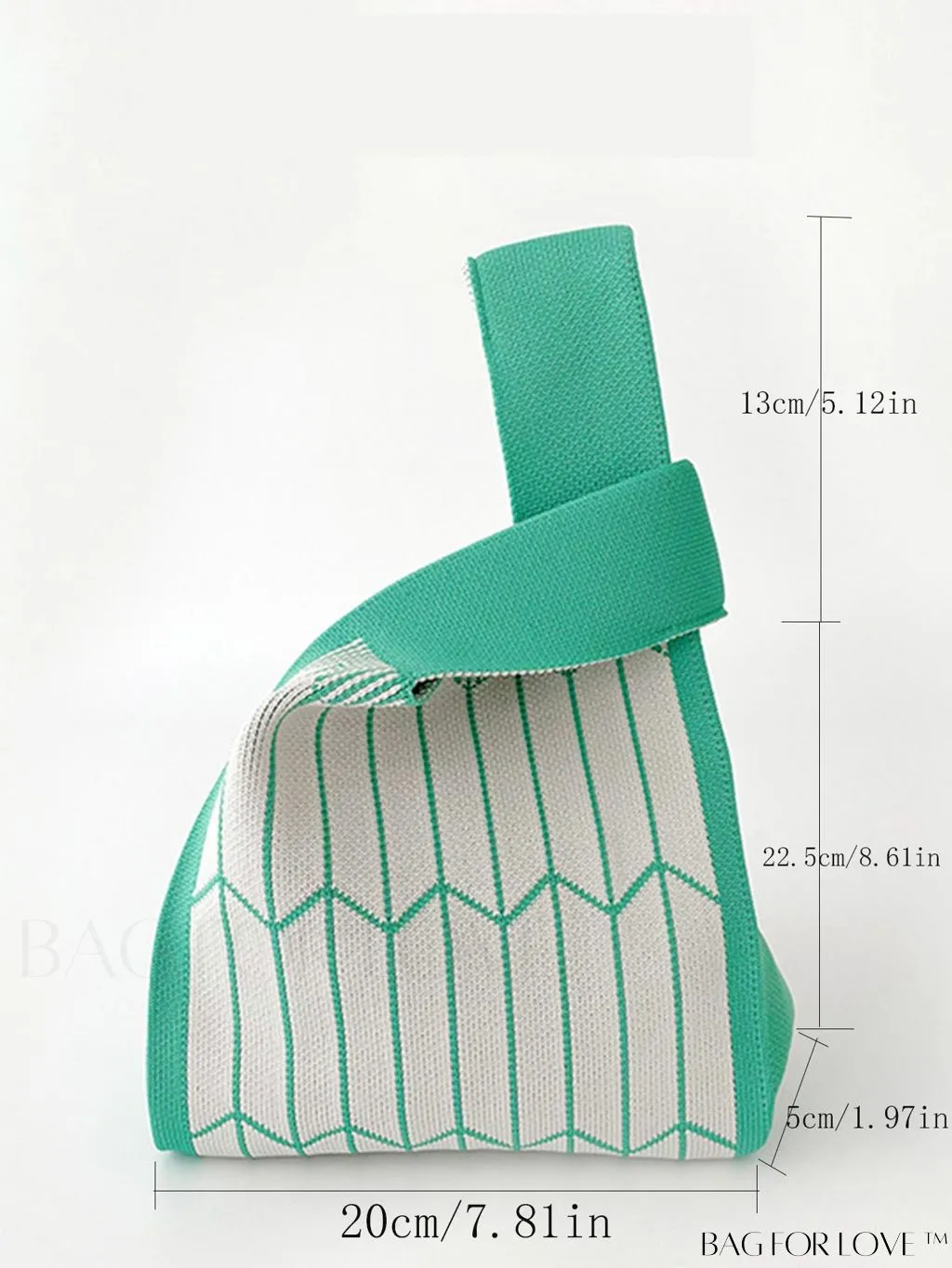 BagForLove - Compact Geometric Satchel with Dual Handles