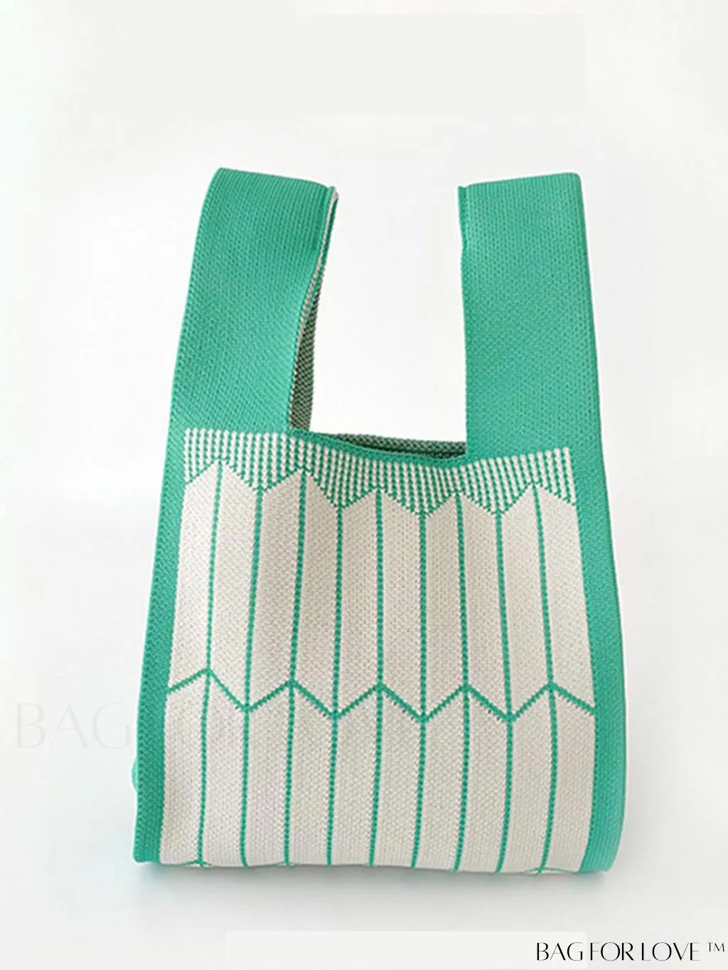 BagForLove - Compact Geometric Satchel with Dual Handles