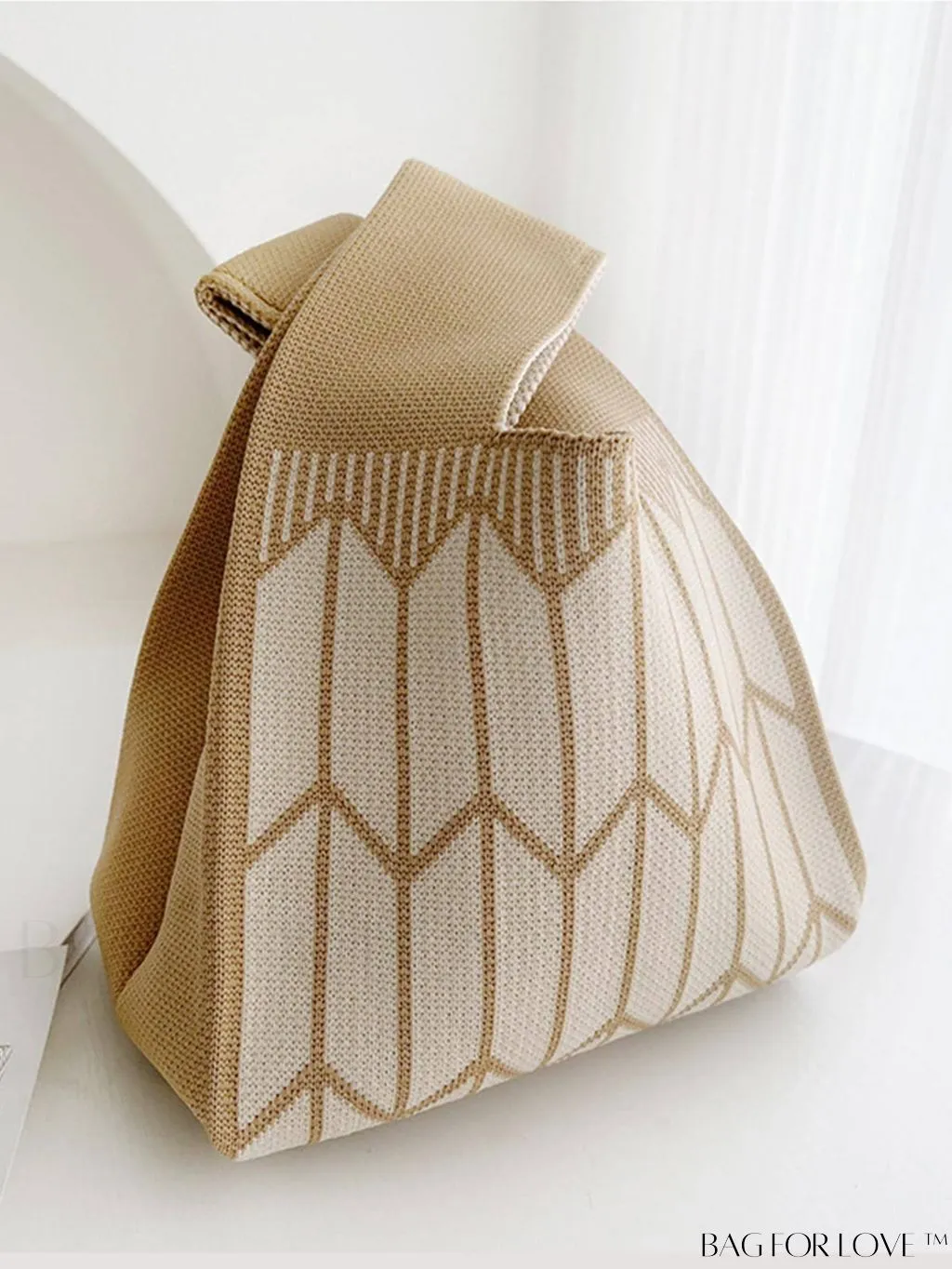 BagForLove - Compact Geometric Satchel with Dual Handles