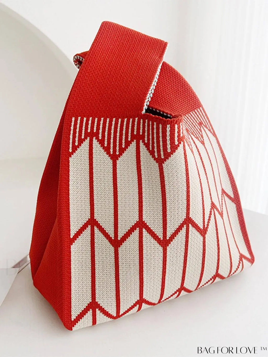 BagForLove - Compact Geometric Satchel with Dual Handles