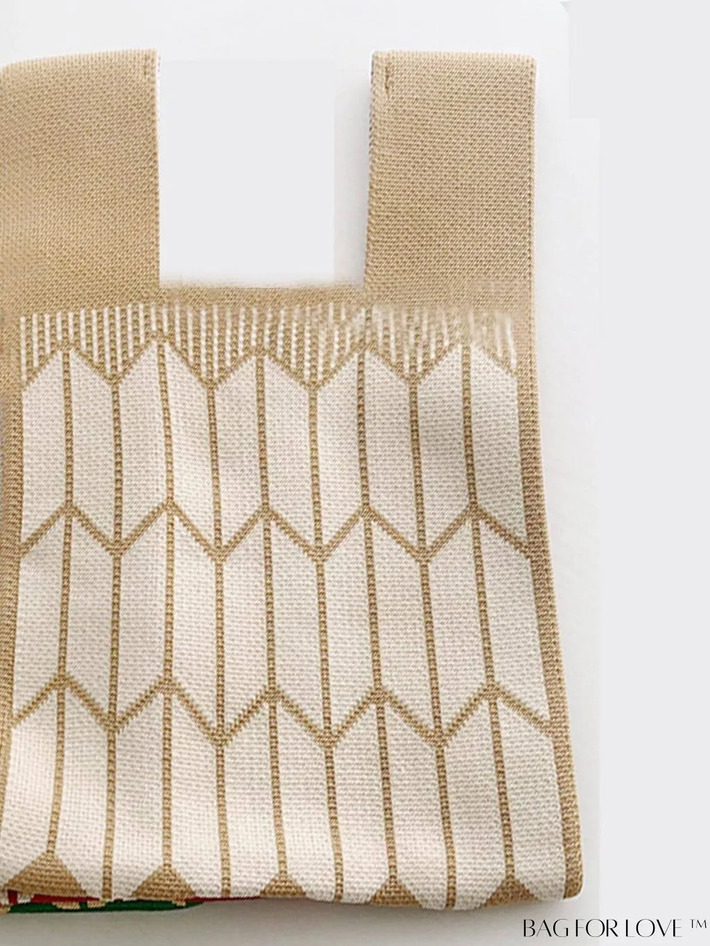BagForLove - Compact Geometric Satchel with Dual Handles
