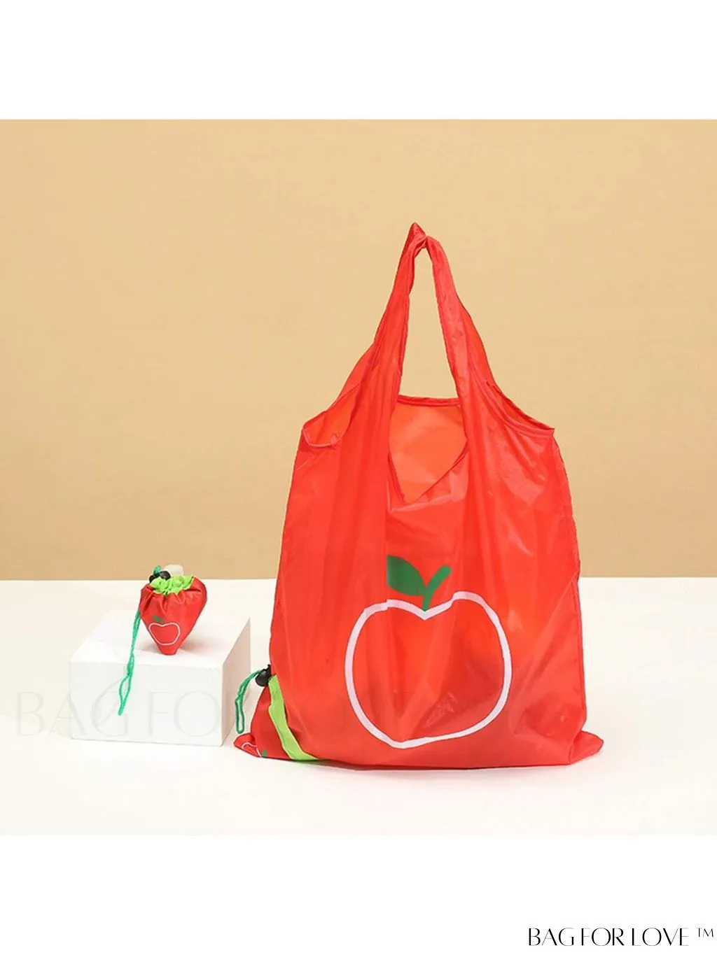 BagForLove - Lemon Pattern Foldable Shopping Bag: Convenient and Stylish